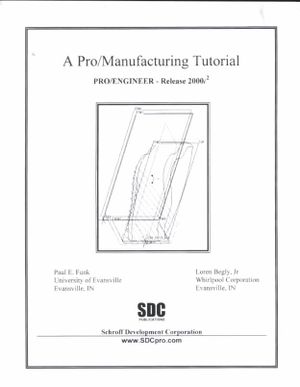Pro/Manufacturing Tutorial {Pro/Engineer Release : Pro-Engineer-Release 2000I2 image number 0