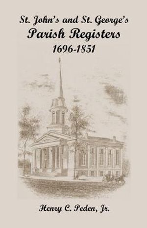 St. John's and St. George's Parish Registers, 1696-1851 image number 0