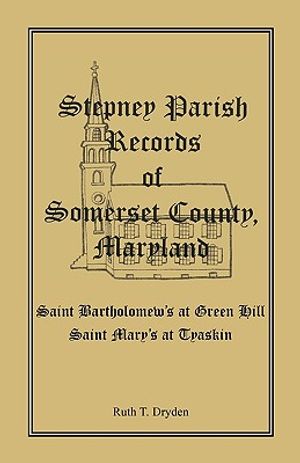 Stepney Parish Records of Somerset County, Maryland image number 0