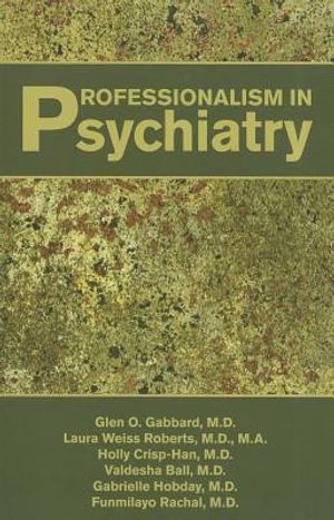 Professionalism in Psychiatry image number 0