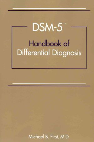 DSM-5(R) Handbook of Differential Diagnosis image number 0