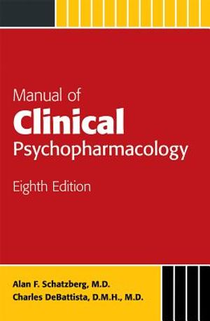 Manual of Clinical Psychopharmacology image number 0