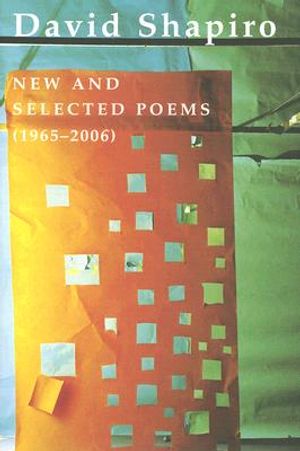 The Selected Poems of David Shapiro image number 0