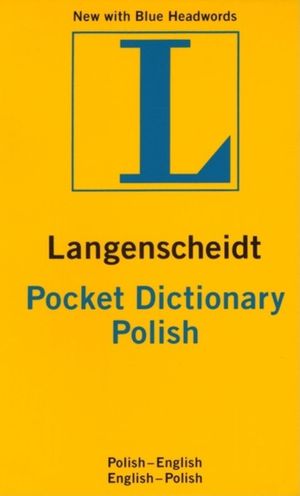 Langenscheidt Pocket Dictionary Polish image number 0