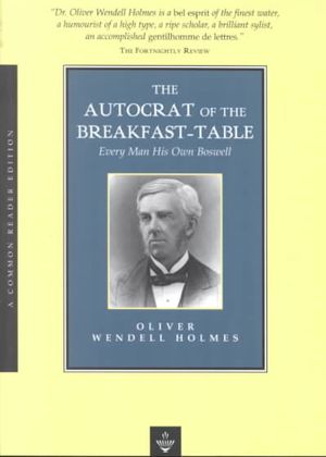 The Autocrat of the Breakfast Table image number 0