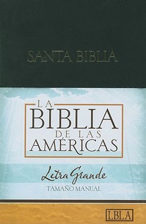 Hand Size Giant Print Bible-Lbla image number 0