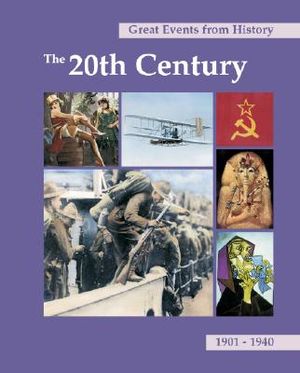 Great Events from History: The 20th Century, 1901-1940: Print Purchase Includes Free Online Access image number 0