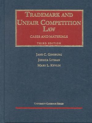 Trademark and Unfair Competition Law : Cases and Materials image number 0
