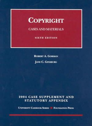 Copyright 2004 : Case Supplement And Statutory Appendix image number 0