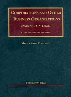 Corporations and Other Business Organizations: Cases and Materials image number 0