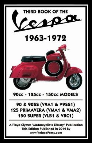 THIRD BOOK OF THE VESPA 1963-1972 - 90cc - 125cc - 150cc MODELS image number 0
