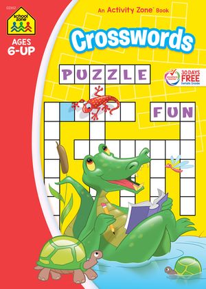 School Zone Crosswords Workbook image number 0