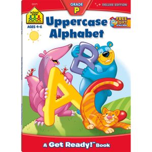 School Zone Uppercase Alphabet Workbook image number 0