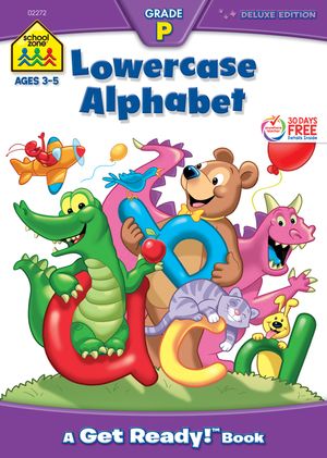 School Zone Lowercase Alphabet Workbook image number 0