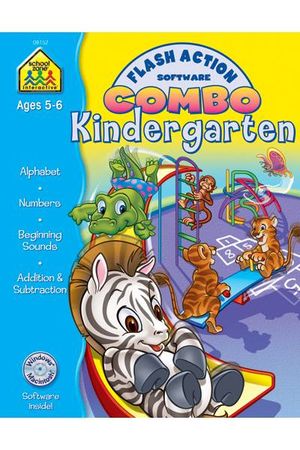 Flash Action Software Combo Kindergarten : Ages 5-6 image number 0