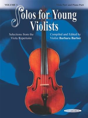 Solos for Young Violists, Vol 3: Selections from the Viola Repertoire image number 0
