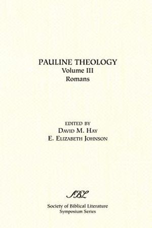 Pauline Theology, Volume III: Romans image number 0