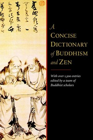 A Concise Dictionary of Buddhism and Zen image number 0