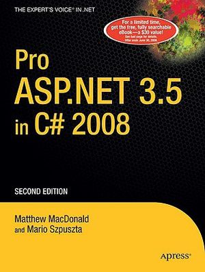 Pro ASP.NET 3.5 in C# 2008 image number 0