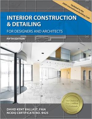 Interior Construction & Detailing for Designers and Architects image number 0