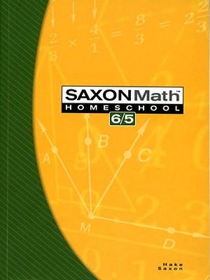 Saxon Math Homeschool 6/5 image number 0