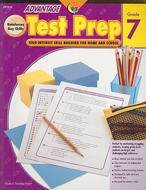 Advantage Test Prep, Grade 7: High-Interest Skill Building for Home and School image number 0