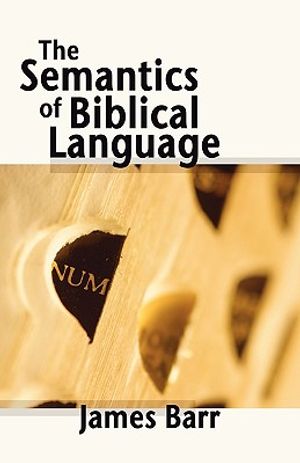 Semantics of Biblical Language image number 0