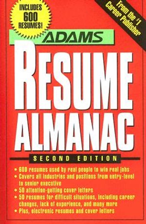 Adams Resume Almanac image number 0