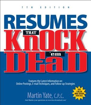 Resumes That Knock'em Dead 7th Ed image number 0