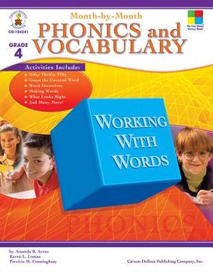 Month-By-Month Phonics and Vocabulary, Grade 4 image number 0