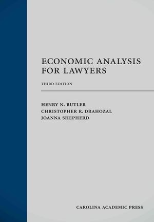 Economic Analysis for Lawyers image number 0