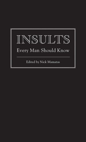 Insults Every Man Should Know image number 0
