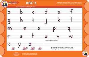 ABC's Wipe Off Activity Mat image number 0