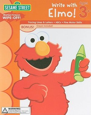 Write with Elmo! [With Crayons] image number 0
