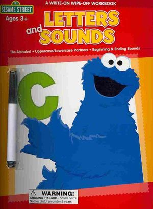 Letters and Sounds : The Alphabet-uppercase/Lowercase Partners-beginning & Ending Sounds: Write-on Wipe-off Workbook image number 0
