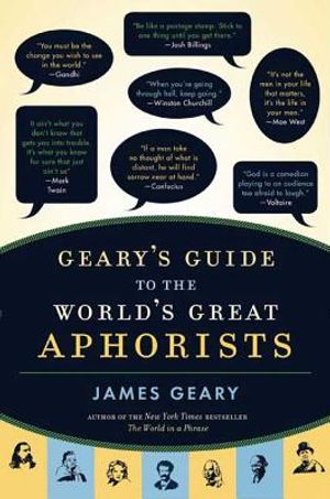 Geary's Guide to the World's Great Aphorists image number 0