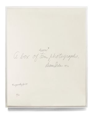Diane Arbus: A Box of Ten Photographs image number 0