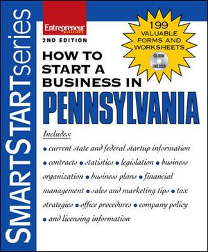 How to Start a Business in Pennsylvania [With CDROM] image number 0