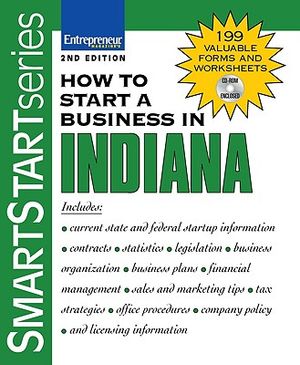 How to Start a Business in Indiana [With CDROM] image number 0