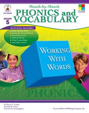 Month-By-Month Phonics and Vocabulary, Grade 5 image number 0