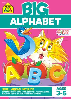 School Zone Big Alphabet Workbook image number 0