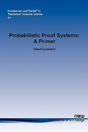Probabilistic Proof Systems: A Primer image number 0