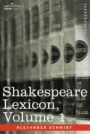 Shakespeare Lexicon, Vol. 1 image number 0