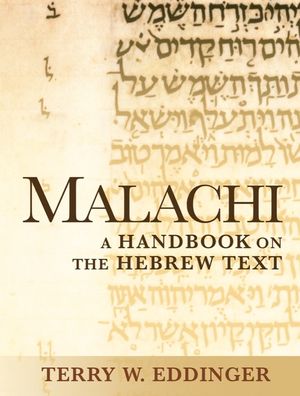 Malachi: A Handbook on the Hebrew Text image number 0