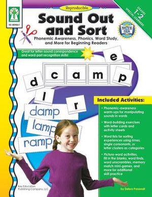 Sound Out and Sort, Grades 1 - 2: Phonemic Awareness, Phonics, Word Study, and More for Beginning Readers image number 0