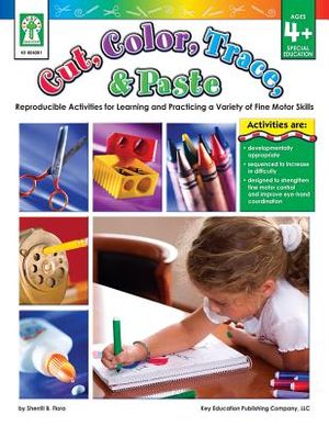 Cut, Color, Trace, & Paste, Ages 4 - 7 image number 0