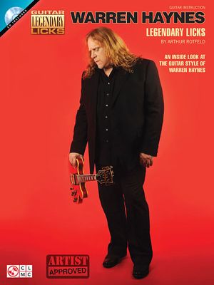 Warren Haynes Legendary Licks With CD (Audio) image number 0