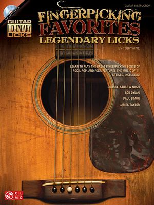 Fingerpicking Favorites Legendary Licks With CD (Audio) image number 0