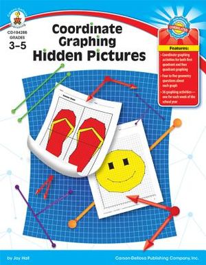 Coordinate Graphing Hidden Pictures, Grades 3 - 5 image number 0