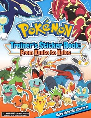 Pok&eacute;mon Trainer's Sticker Book: From Kanto to Kalos image number 0